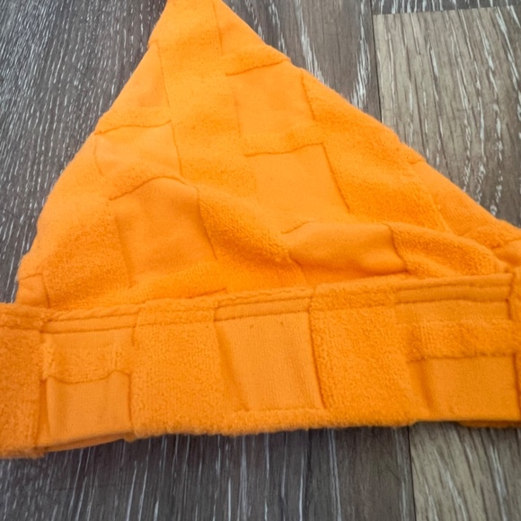 Frankie's Bikinis x Naomi Osaka Claire Triangle Terry Bikini Top Size M - Picture 4 of 10